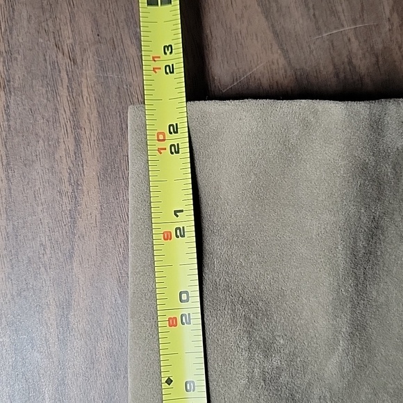 White Stag Blazer Olive Green Suede feel Vintage Boho-chic Woman's size 12 - Picture 8 of 12